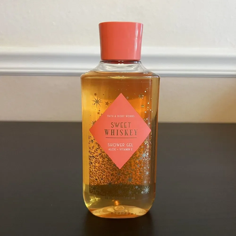 Bath and Body Works SWEET WHISKEY Shower Gel Body Wash 10 oz‎ Aloe + Vitamin E